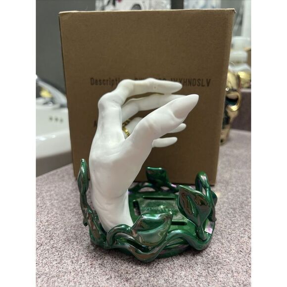 New Halloween 2022 Witch Hand Ivy Soap Holder Bath and Body Works Iridescent - Picture 4 of 7